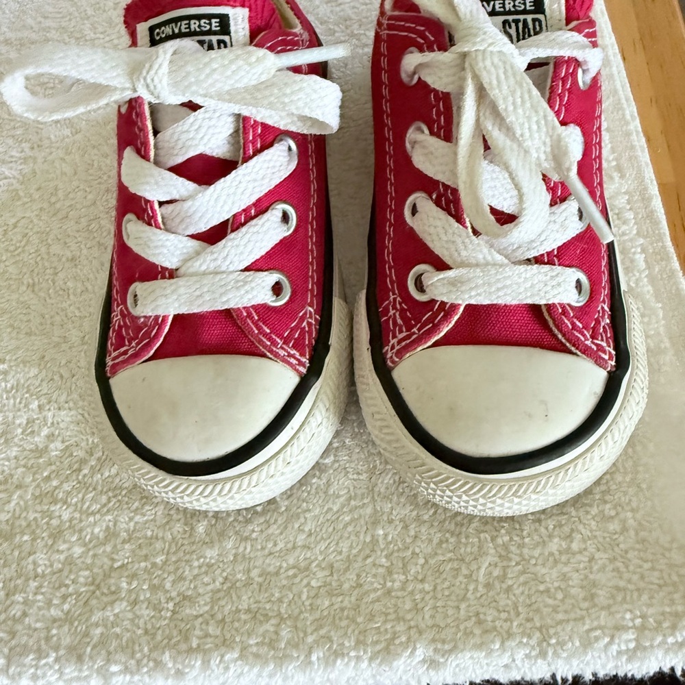 Converse Kids Red Sneakers